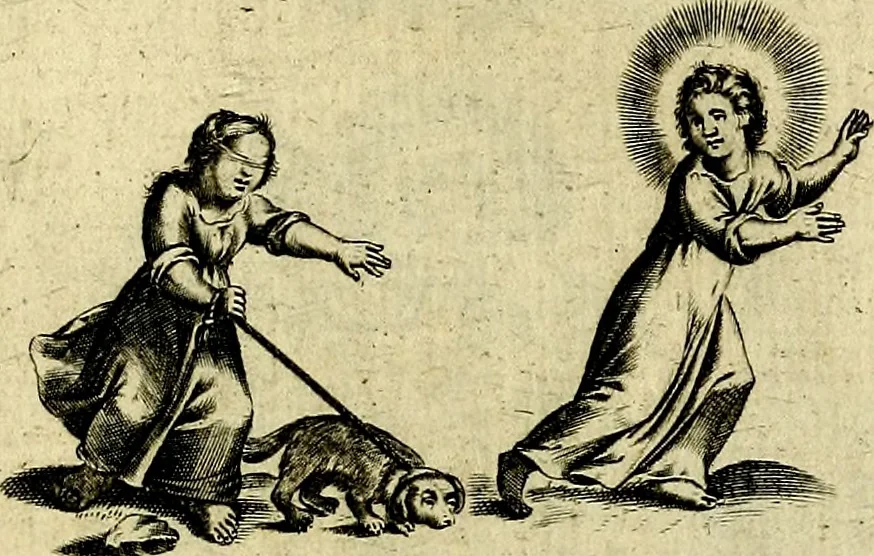 An illustration from Les emblemes d'amour divin et humain ensemble : expliquez par des vers françois, 1640, leaf 116
