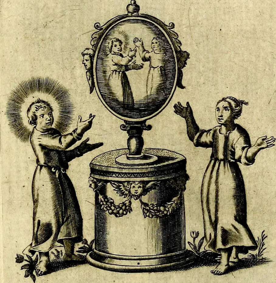 An illustration from Les emblemes d'amour divin et humain ensemble : expliquez par des vers françois, 1640, leaf 130