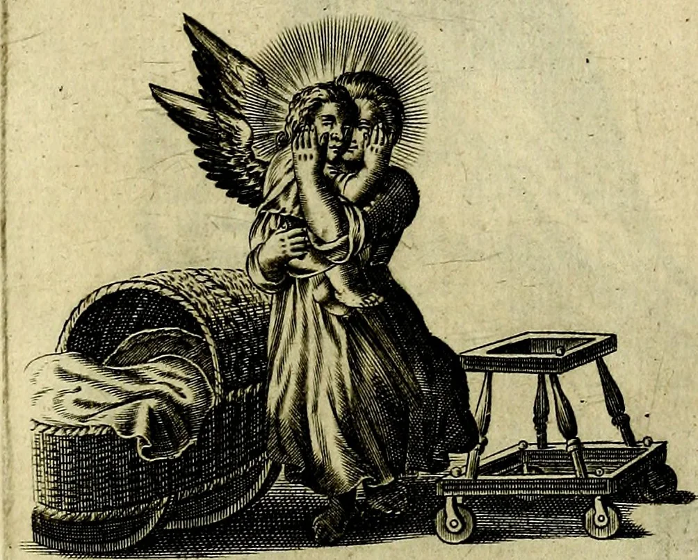 An illustration from Les emblemes d'amour divin et humain ensemble : expliquez par des vers françois, 1640, leaf 194