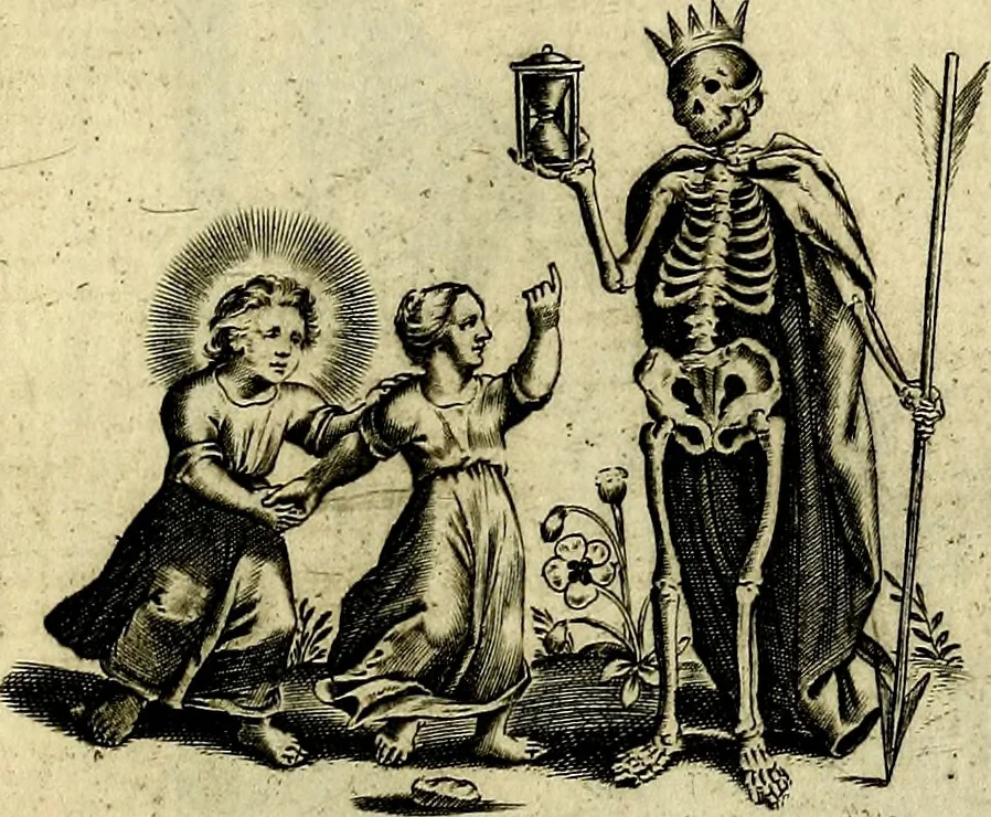 An illustration from Les emblemes d'amour divin et humain ensemble : expliquez par des vers françois, 1640, leaf 24