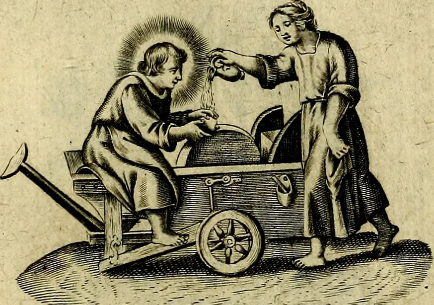 An illustration from Les emblemes d'amour divin et humain ensemble : expliquez par des vers françois, 1640, leaf 48