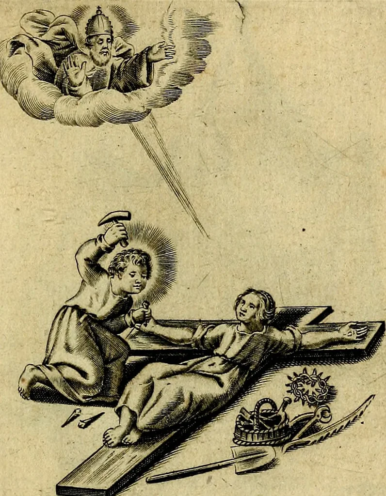 An illustration from Les emblemes d'amour divin et humain ensemble : expliquez par des vers françois, 1640, leaf 98
