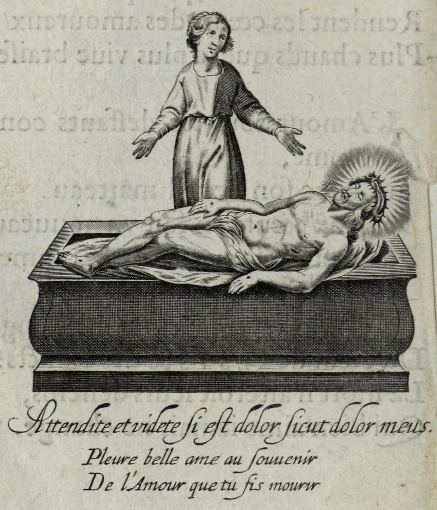 An illustration from Les emblemes d'amour diuin et humain ensemble, 1631, leaf 114