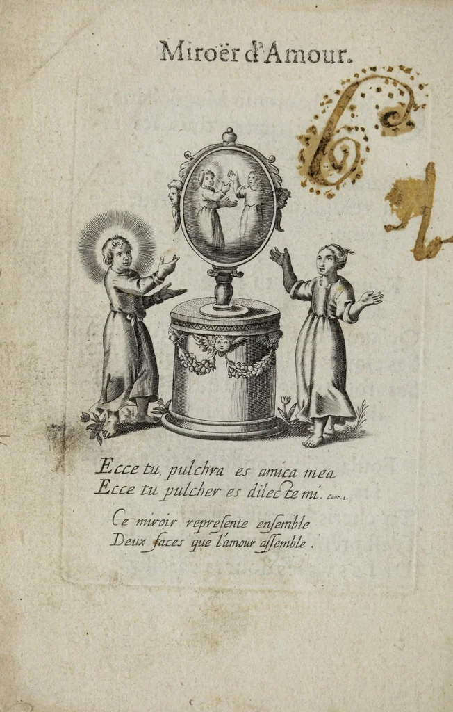 An illustration from Les emblemes d'amour diuin et humain ensemble, 1631, leaf 124