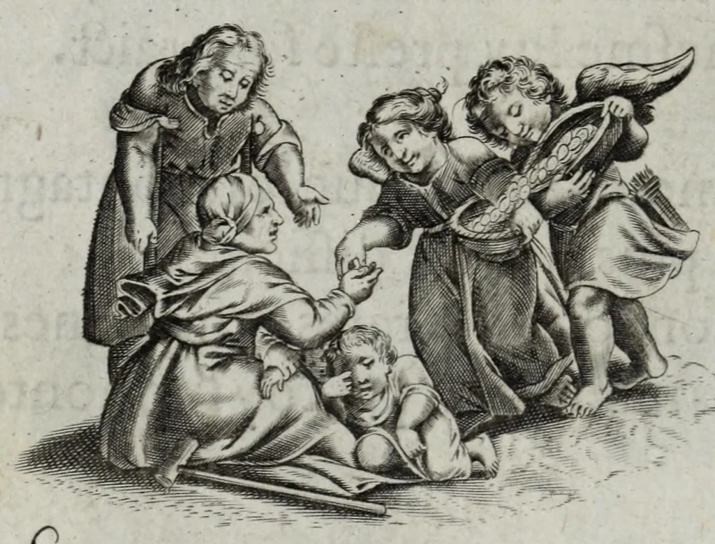 An illustration from Les emblemes d'amour diuin et humain ensemble, 1631, leaf 130