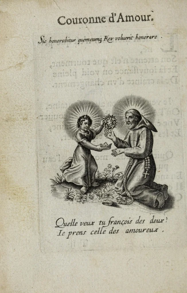 An illustration from Les emblemes d'amour diuin et humain ensemble, 1631, leaf 136