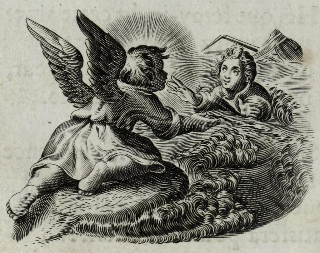 An illustration from Les emblemes d'amour diuin et humain ensemble, 1631, leaf 164
