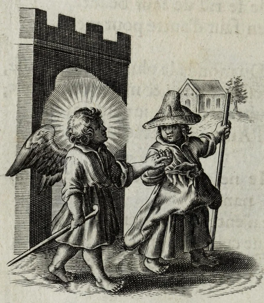 An illustration from Les emblemes d'amour diuin et humain ensemble, 1631, leaf 186