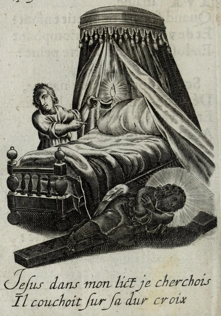 An illustration from Les emblemes d'amour diuin et humain ensemble, 1631, leaf 192