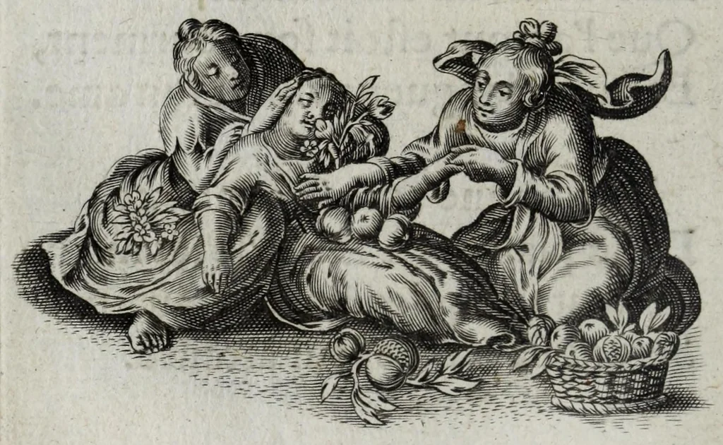 An illustration from Les emblemes d'amour diuin et humain ensemble, 1631, leaf 204