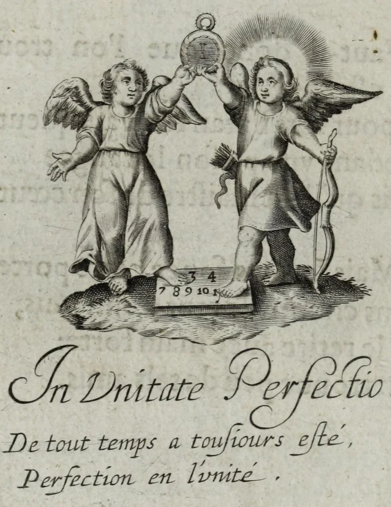 An illustration from Les emblemes d'amour diuin et humain ensemble, 1631, leaf 44