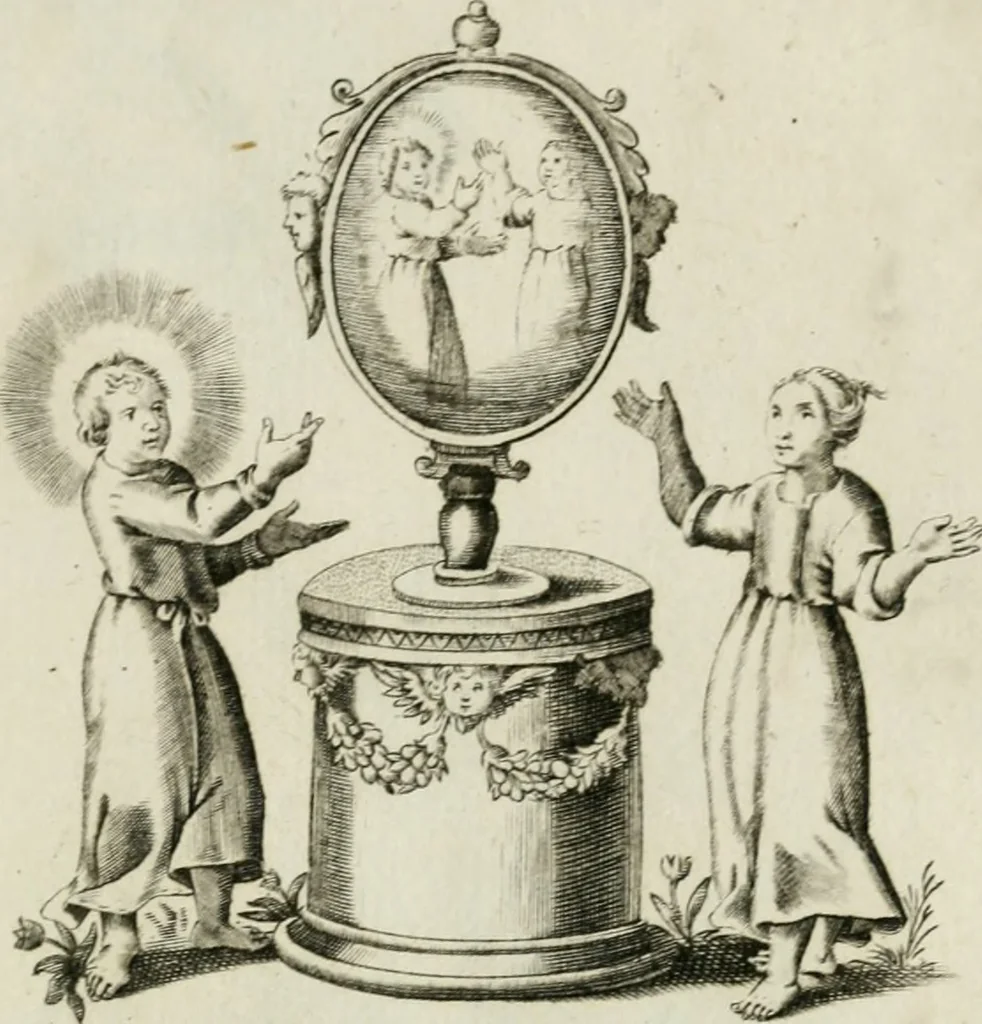 An illustration from Les Emblemes d'amovr divin et hvmain ensemble. Expliquez par des vers françois, 1600, leaf 132