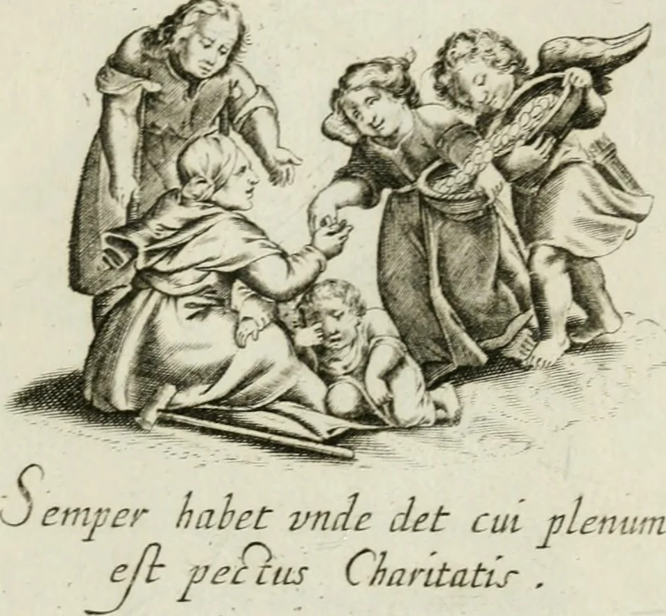 An illustration from Les Emblemes d'amovr divin et hvmain ensemble. Expliquez par des vers françois, 1600, leaf 140