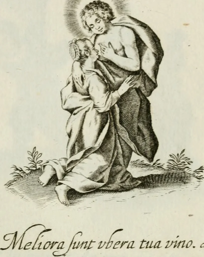 An illustration from Les Emblemes d'amovr divin et hvmain ensemble. Expliquez par des vers françois, 1600, leaf 148