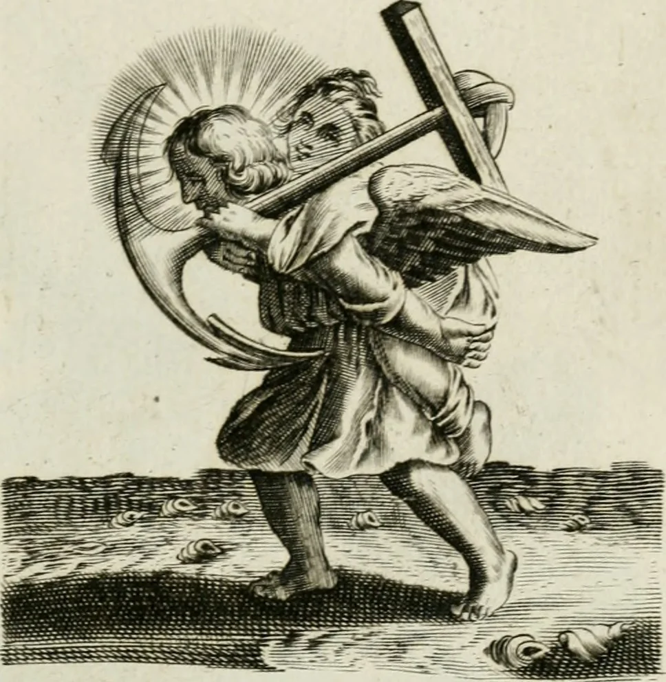 An illustration from Les Emblemes d'amovr divin et hvmain ensemble. Expliquez par des vers françois, 1600, leaf 152
