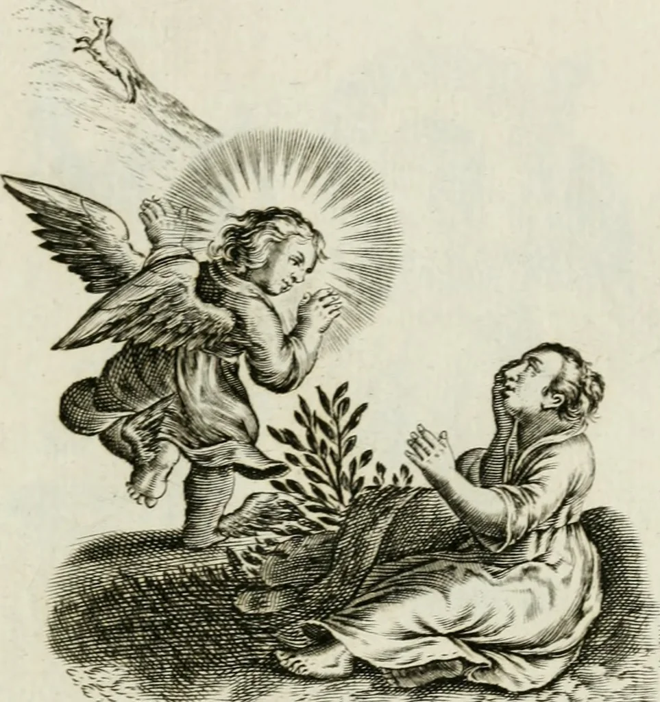 An illustration from Les Emblemes d'amovr divin et hvmain ensemble. Expliquez par des vers françois, 1600, leaf 154