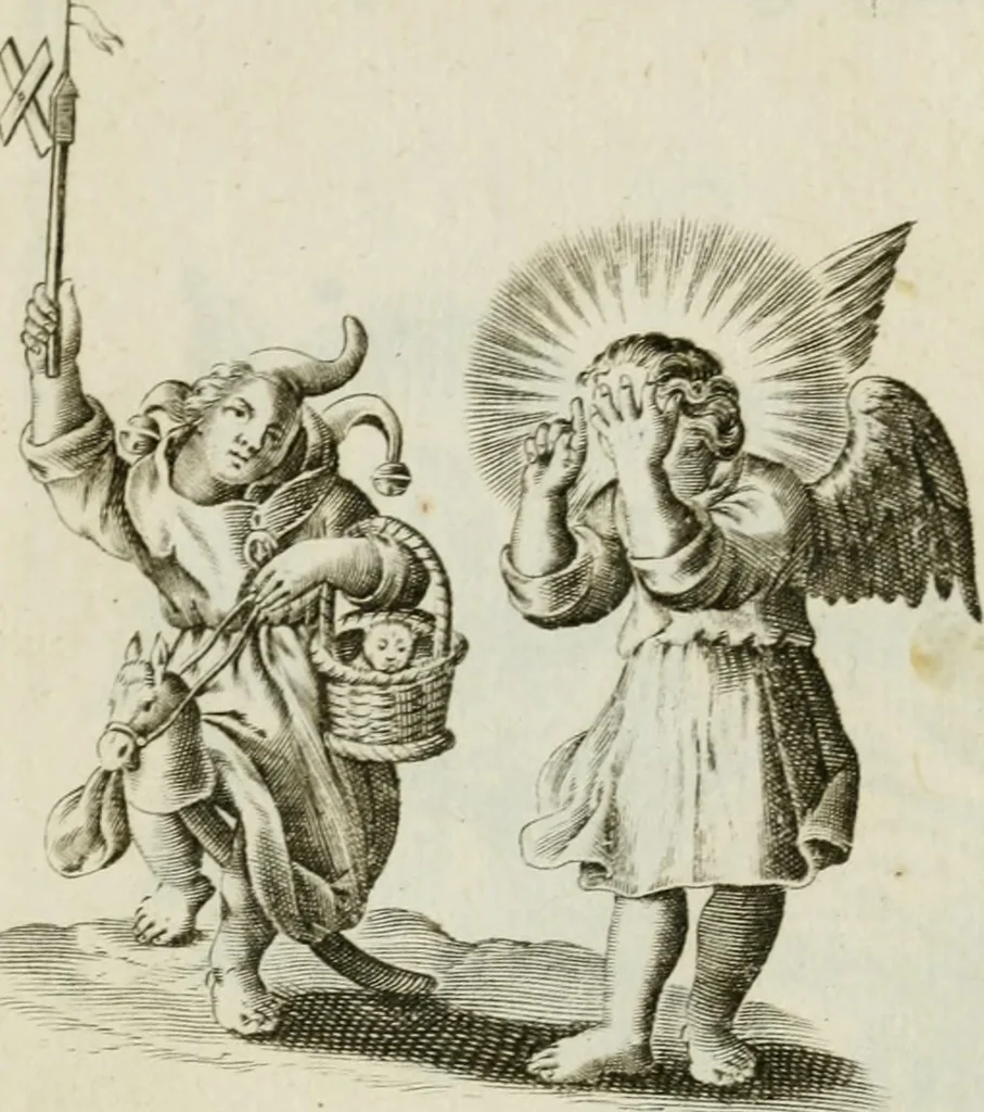 An illustration from Les Emblemes d'amovr divin et hvmain ensemble. Expliquez par des vers françois, 1600, leaf 156