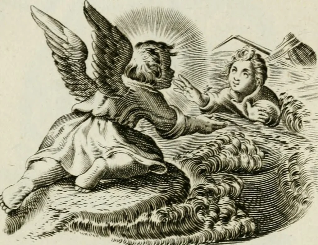 An illustration from Les Emblemes d'amovr divin et hvmain ensemble. Expliquez par des vers françois, 1600, leaf 174