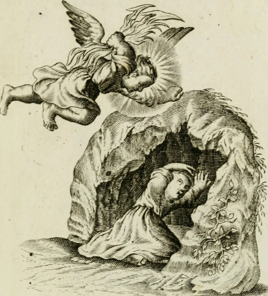 An illustration from Les Emblemes d'amovr divin et hvmain ensemble. Expliquez par des vers françois, 1600, leaf 176
