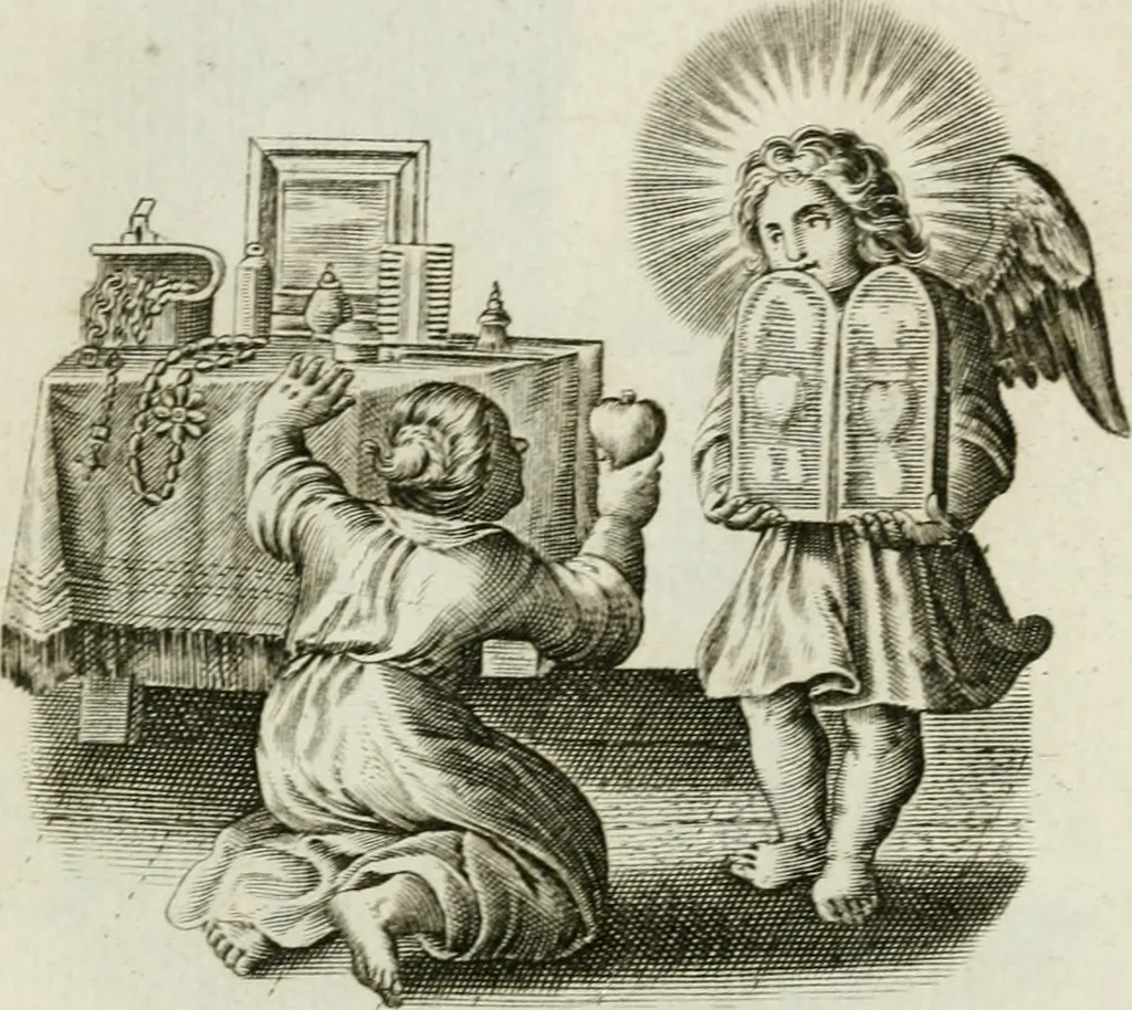 An illustration from Les Emblemes d'amovr divin et hvmain ensemble. Expliquez par des vers françois, 1600, leaf 194