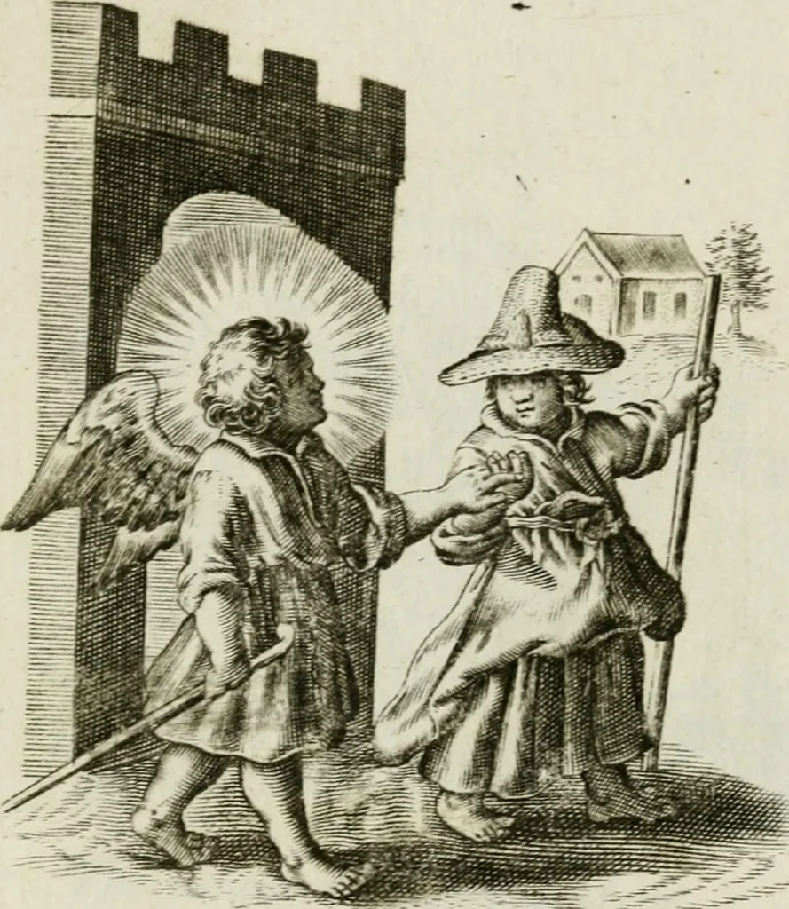 An illustration from Les Emblemes d'amovr divin et hvmain ensemble. Expliquez par des vers françois, 1600, leaf 196