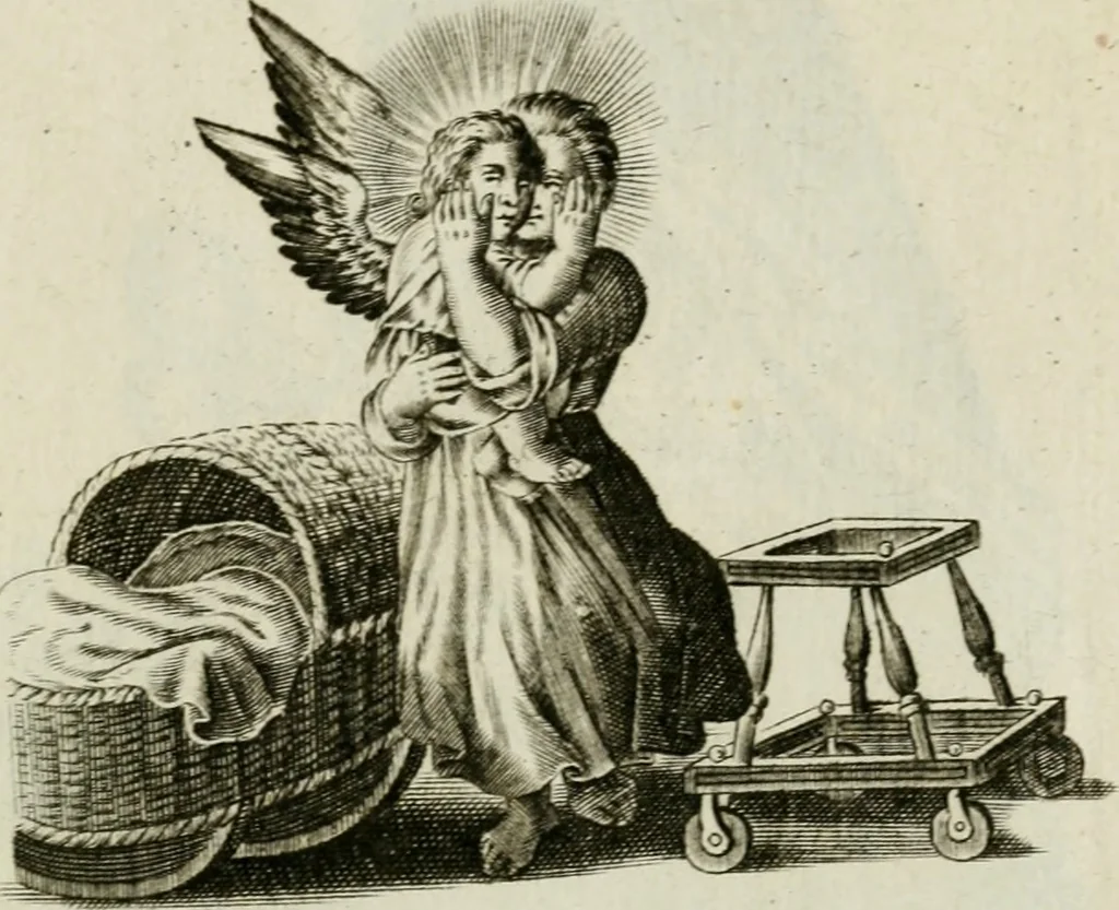An illustration from Les Emblemes d'amovr divin et hvmain ensemble. Expliquez par des vers françois, 1600, leaf 200