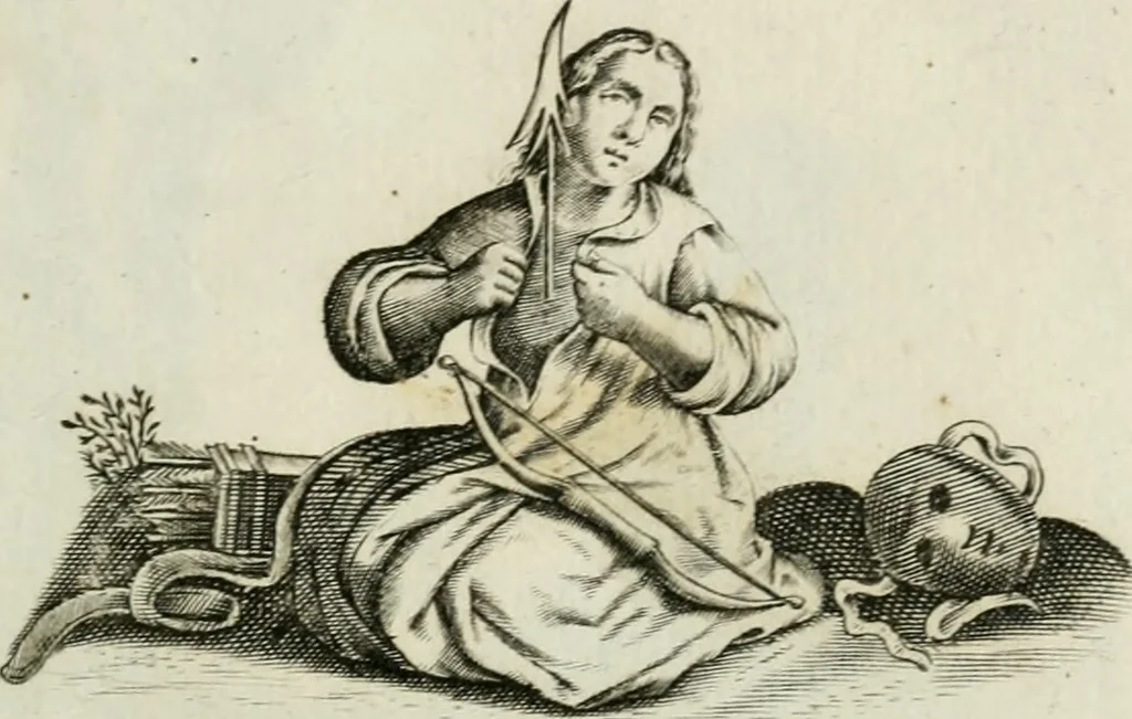 An illustration from Les Emblemes d'amovr divin et hvmain ensemble. Expliquez par des vers françois, 1600, leaf 208