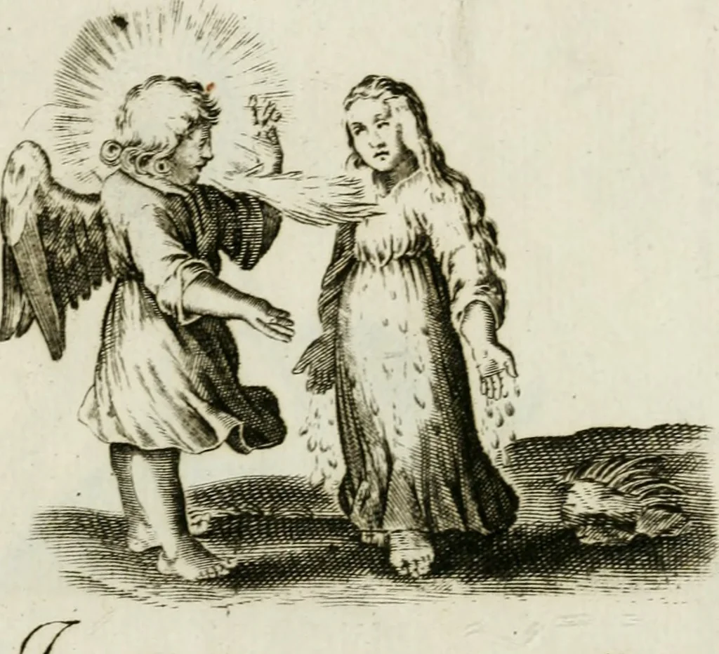 An illustration from Les Emblemes d'amovr divin et hvmain ensemble. Expliquez par des vers françois, 1600, leaf 224