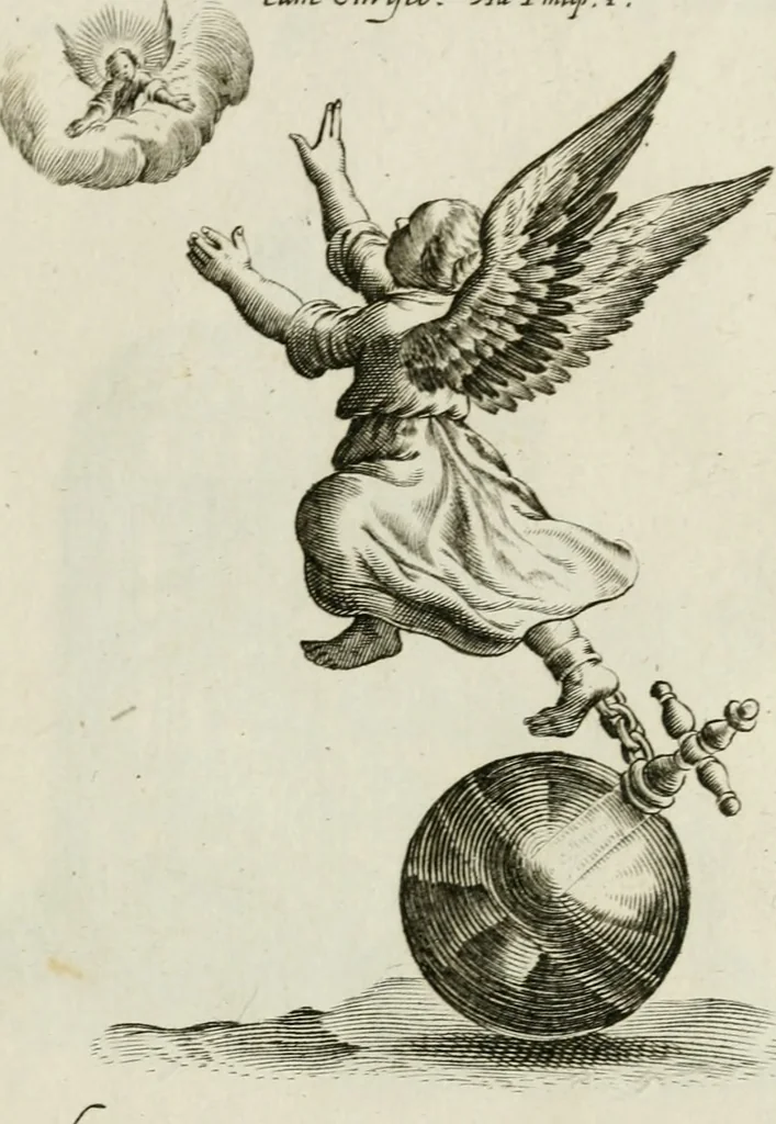 An illustration from Les Emblemes d'amovr divin et hvmain ensemble. Expliquez par des vers françois, 1600, leaf 232