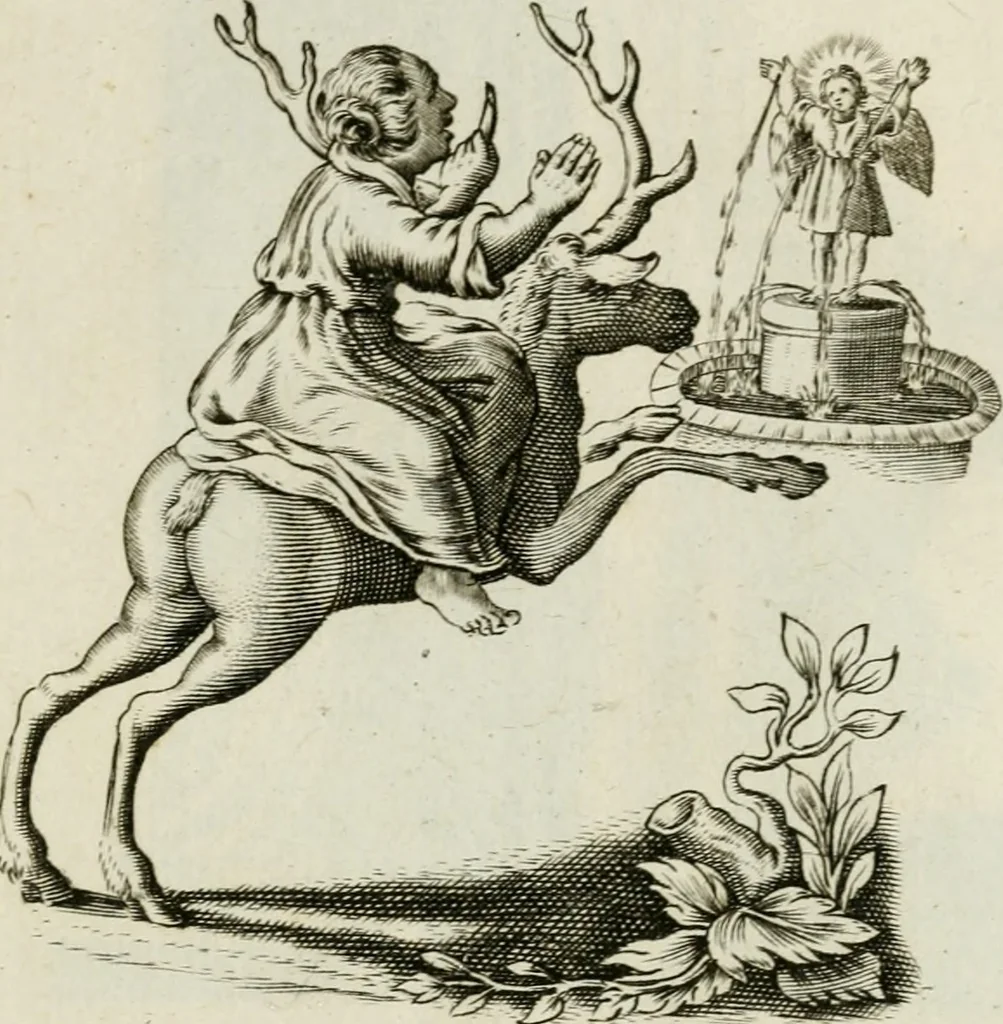 An illustration from Les Emblemes d'amovr divin et hvmain ensemble. Expliquez par des vers françois, 1600, leaf 236