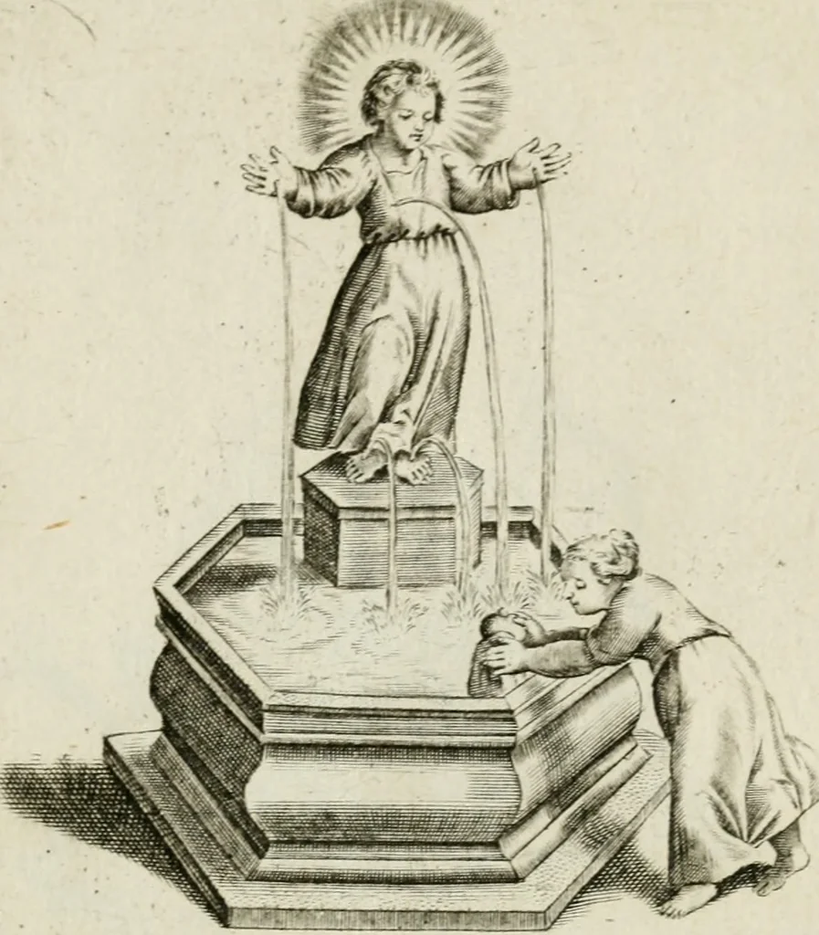 An illustration from Les Emblemes d'amovr divin et hvmain ensemble. Expliquez par des vers françois, 1600, leaf 36