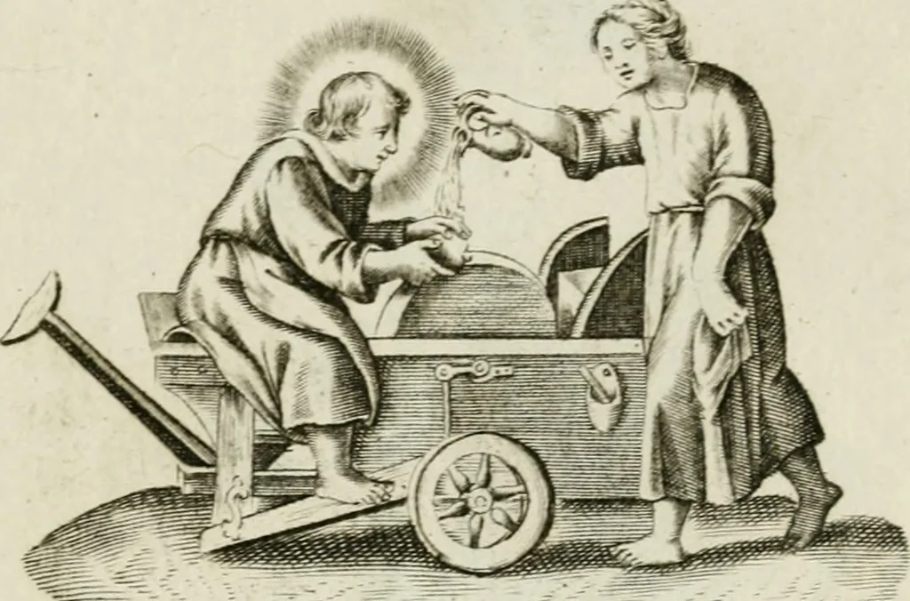 An illustration from Les Emblemes d'amovr divin et hvmain ensemble. Expliquez par des vers françois, 1600, leaf 38