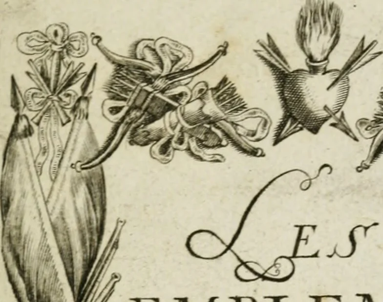 An illustration from Les Emblemes d'amovr divin et hvmain ensemble. Expliquez par des vers françois, 1600, leaf 4