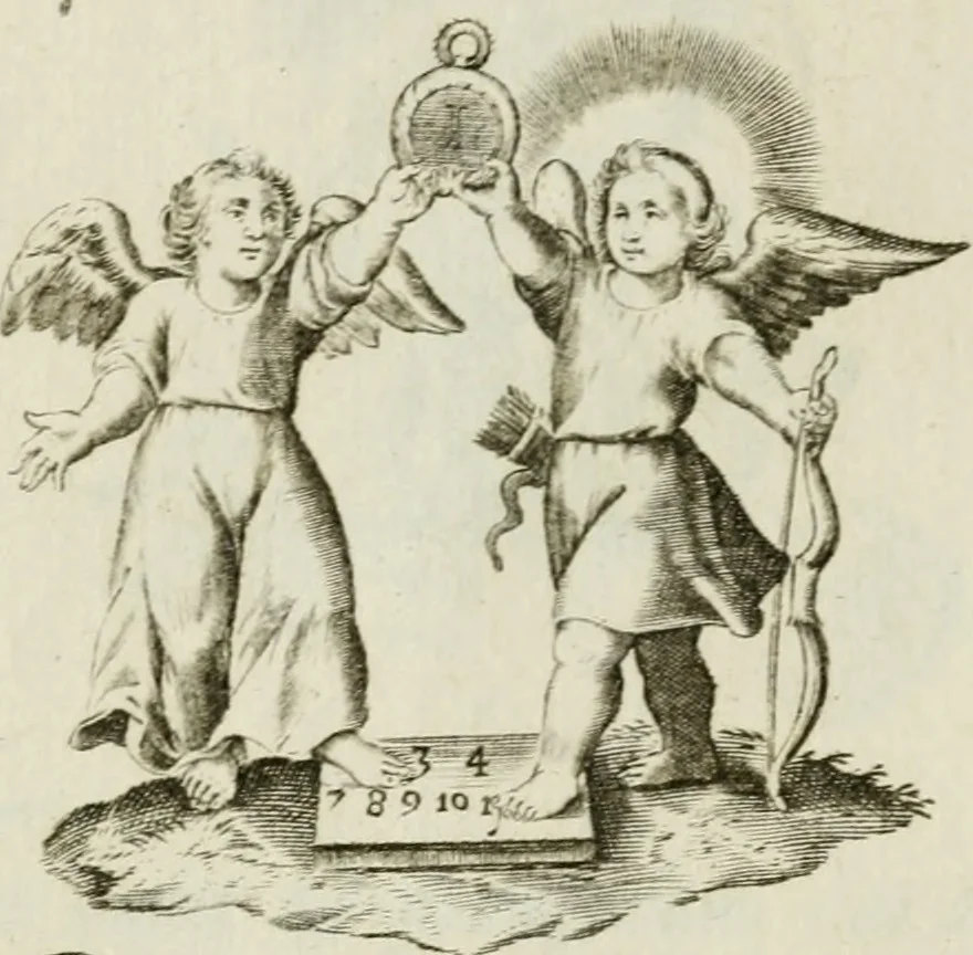 An illustration from Les Emblemes d'amovr divin et hvmain ensemble. Expliquez par des vers françois, 1600, leaf 46