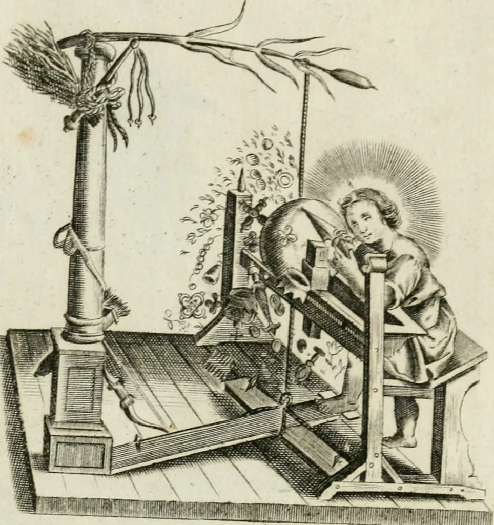 An illustration from Les Emblemes d'amovr divin et hvmain ensemble. Expliquez par des vers françois, 1600, leaf 72