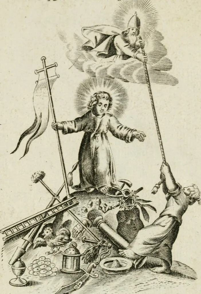 An illustration from Les Emblemes d'amovr divin et hvmain ensemble. Expliquez par des vers françois, 1600, leaf 8