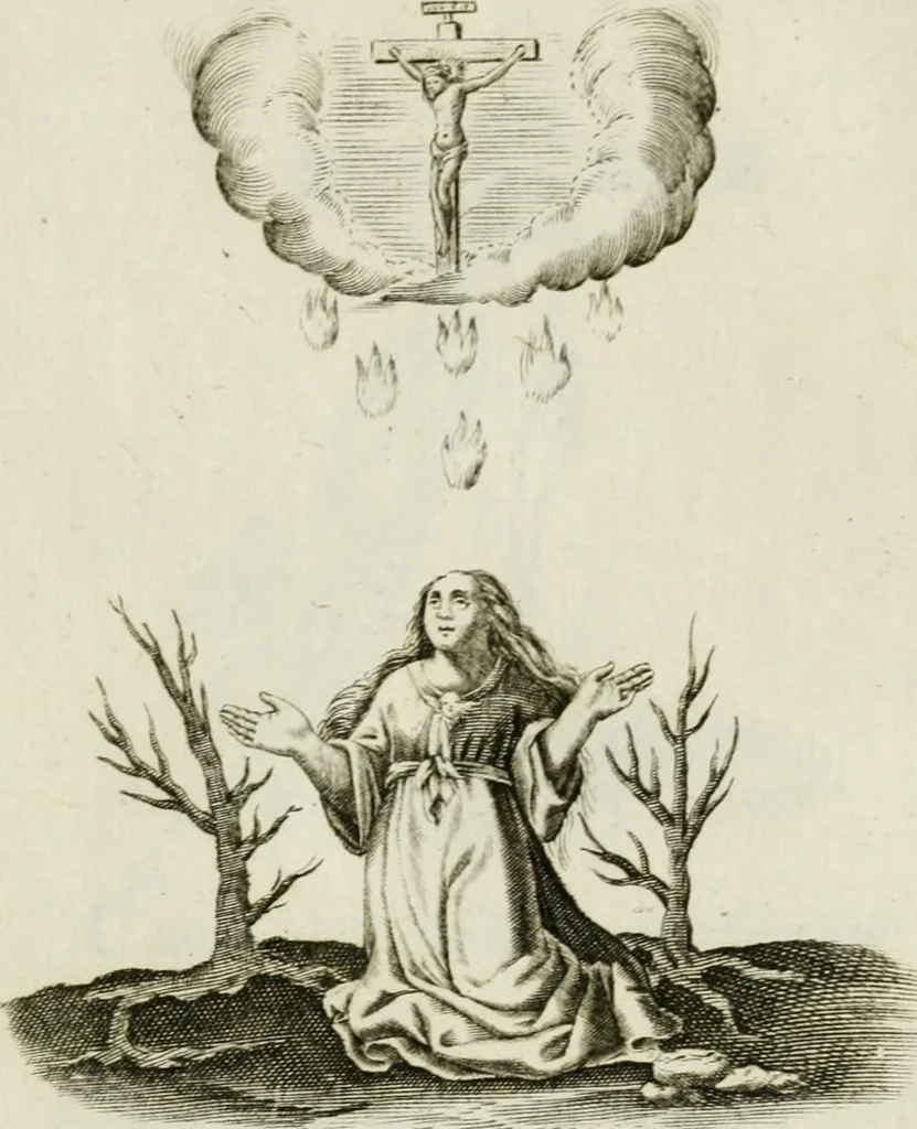 An illustration from Les Emblemes d'amovr divin et hvmain ensemble. Expliquez par des vers françois, 1600, leaf 90