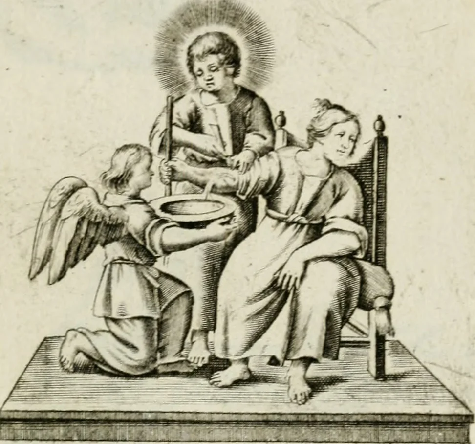 An illustration from Les Emblemes d'amovr divin et hvmain ensemble. Expliquez par des vers françois, 1600, leaf 94