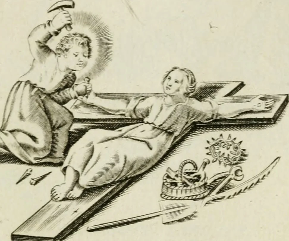 An illustration from Les Emblemes d'amovr divin et hvmain ensemble. Expliquez par des vers françois, 1600, leaf 96
