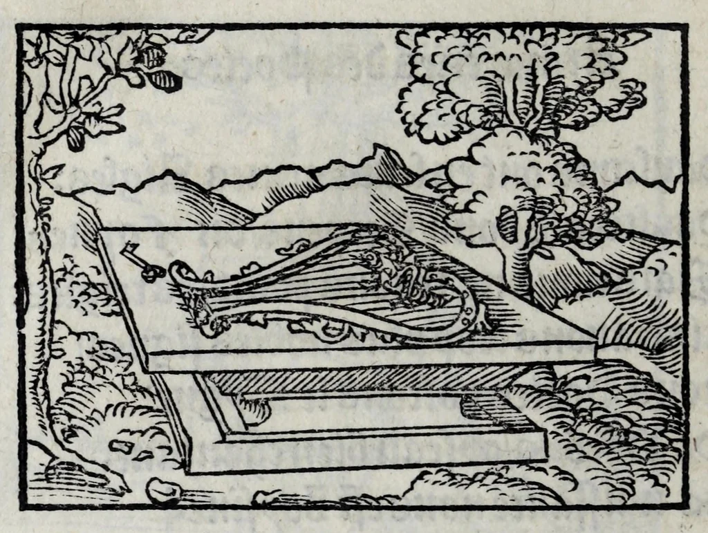 An illustration from Les emblemes de maistre Andre Alciat, mis en rime francoyse, [et] puis nagueres reimprime auec curieuse correction, 1539, leaf 252