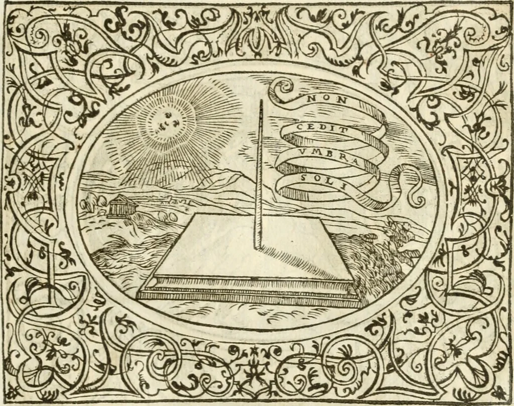 An illustration from Le sententiose imprese ; et, Dialogo, 1560, leaf 112