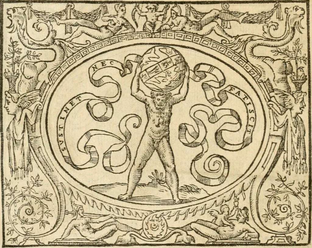 An illustration from Le sententiose imprese ; et, Dialogo, 1560, leaf 125