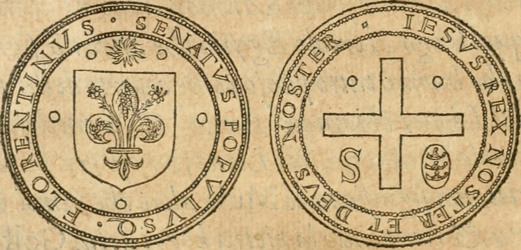 An illustration from Le sententiose imprese ; et, Dialogo, 1560, leaf 195
