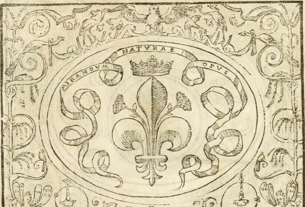 An illustration from Le sententiose imprese ; et, Dialogo, 1560, leaf 29
