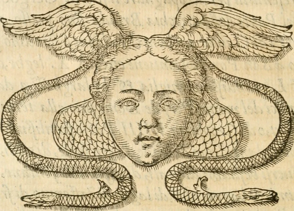 An illustration from Le sententiose imprese ; et, Dialogo, 1560, leaf 331