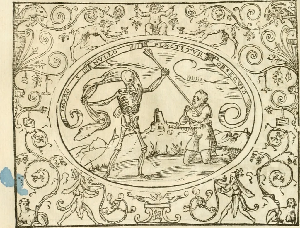 An illustration from Le sententiose imprese ; et, Dialogo, 1560, leaf 53