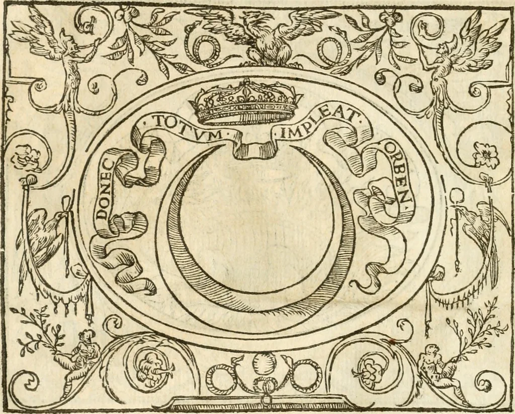 An illustration from Le sententiose imprese ; et, Dialogo, 1560, leaf 59
