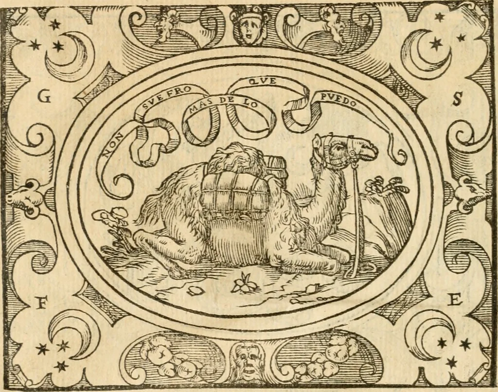 An illustration from Le sententiose imprese ; et, Dialogo, 1560, leaf 71