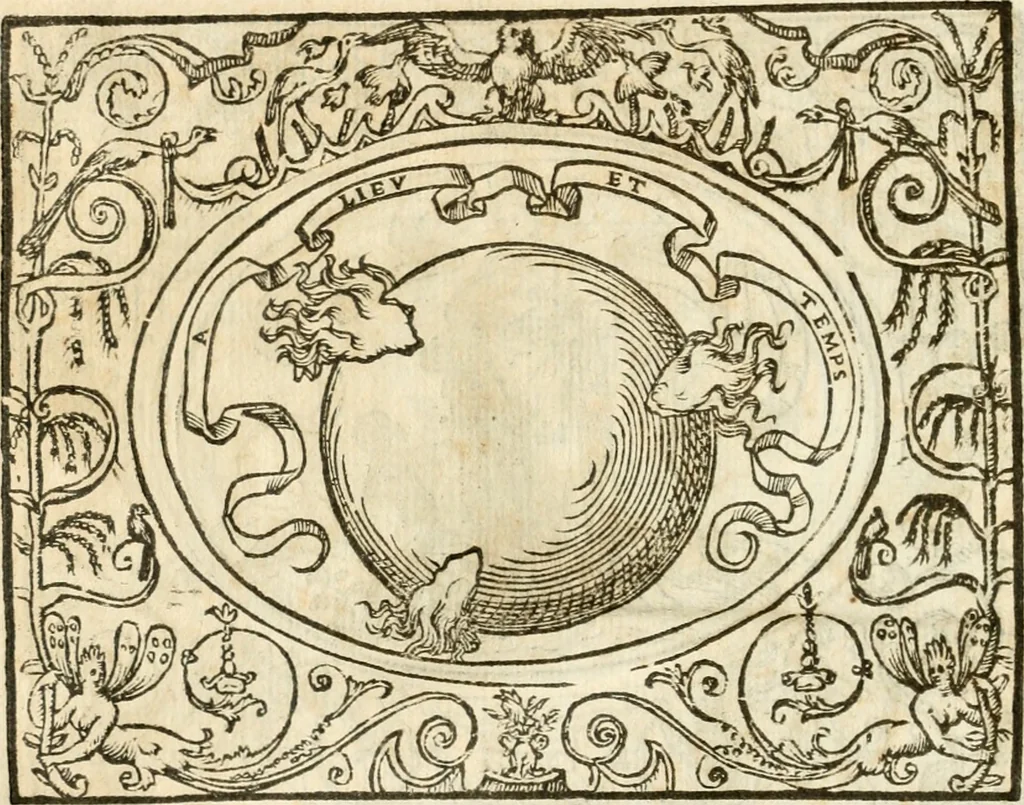 An illustration from Le sententiose imprese ; et, Dialogo, 1560, leaf 79