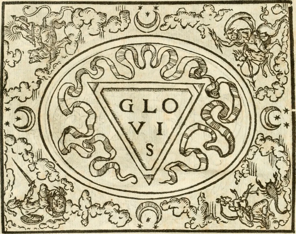 An illustration from Le sententiose imprese ; et, Dialogo, 1560, leaf 83